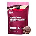 Raaka Organic Baking Chocolate - 71% Cacao Bittersweet Dark Chocolate - Allergen Friendly, Dairy Free, Nut Free, Kosher, Vegan Baking Chips - One 8oz Resealable Bag
