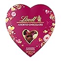 Lindt Valentine's Gourmet Heart Assorted Chocolate Candy Truffles, 5.7 oz.
