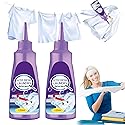 Active Enzyme Laundry Stain Remover - Garment Stubborn Stain Cleaner Oil Remover, Collar Stain Removal Spray (2Pcs)