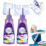 Active Enzyme Laundry Stain Remover - Garment Stubborn Stain Cleaner Oil Remover, Collar Stain Removal Spray (2Pcs)