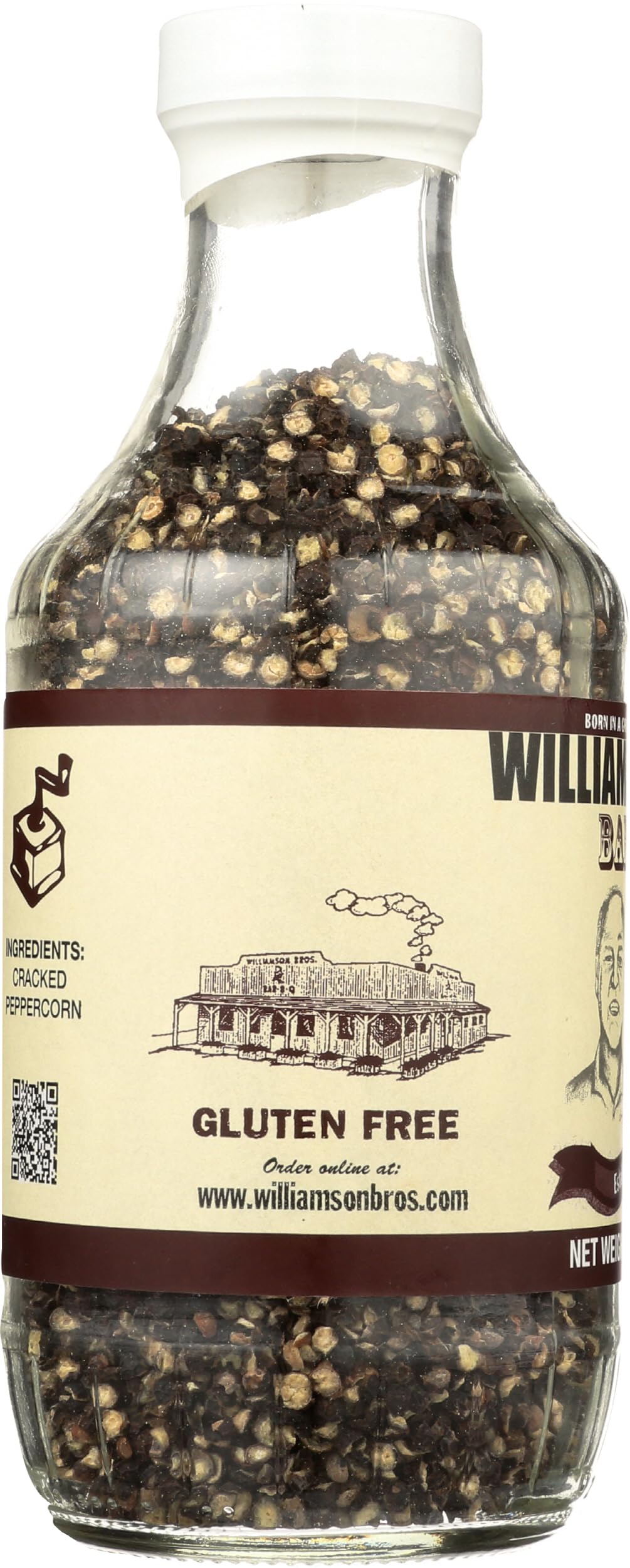 Williamson Bros., Coarse Black Pepper, 8 Oz