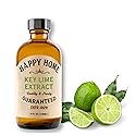 Happy Home Key Lime Extract, Natural, Dairy-Free, Nut-Free, Gluten-Free, Kosher, 4 fl oz