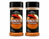 Spice Supreme Seasonings: French Fry Seasoning (Pack of 2) 6.5 oz Size