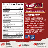 None Such Mincemeat Classic Original - Pie Filling with Apples and Raisins, 27 Ounce (Pack of 1)