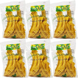 (pack of 06) Lam's Plantain Strips || Tiras de Platano || 2.5oz || 71g || Vegetable Snacks || Healthy & Fresh Snacks || Gluten-free || Banana Chips ||