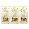 Pasta Toscana | Bronze Die Pasta | Italian Durum Wheat Semolina | Bronze die Pasta, 16 oz (Pack of 3, Rigatoni)