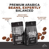 Alex Jones Naturals Organic Dark Roast Arabica Coffee - Signature 1776 Blend - Bold, Smooth & Rich Flavor with Clean Finish - Freshly Roasted
