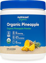 Nutricost Organic Pineapple Powder (8 OZ) - USDA Certified Organic, Pineapple Juice Powder, Gluten Free