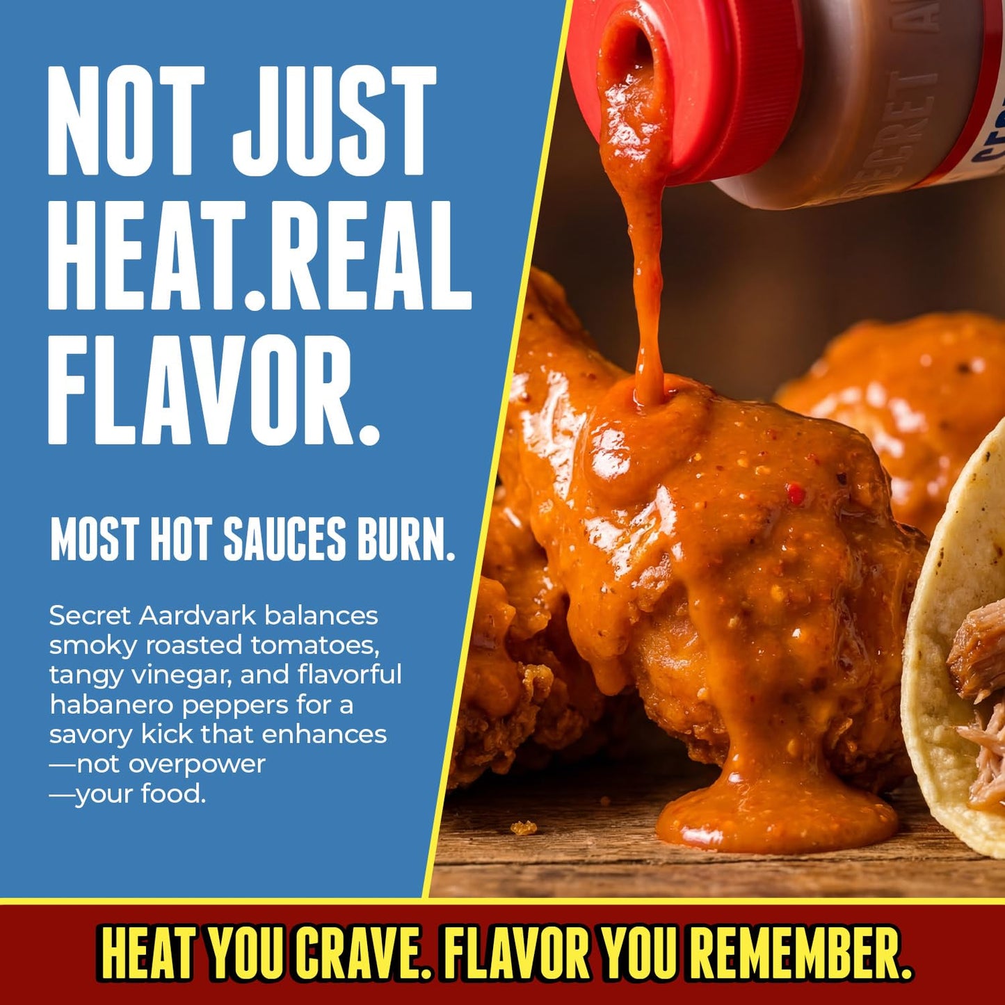 Secret Aardvark Habanero Hot Sauce, Non-GMO, Low Sugar, 12-Pack 8 fl oz