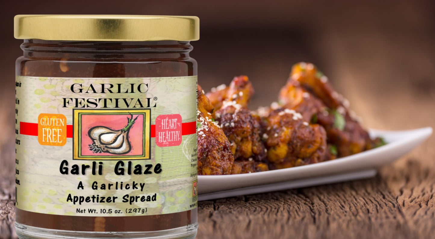 Garlic Festival Foods Apple Garli Glaze 10.5 oz.
