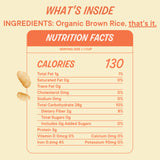 The Real Cereal Company, Organic Rice Crisps Cereal, 8.4 oz, Zero Sugar, Gluten Free, Non-GMO
