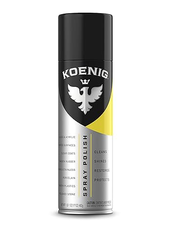 Koenig Spray Polish | Multipurpose Cleaner and Polish | Green-Based Polish Spray | Household Spray Polish and Cleaner | Multipurpose Polish for Home