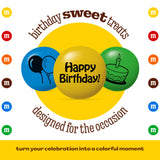 M&M’S WORLD Milk Chocolate Birthday Candy - 2lbs of Bulk Candy for Birthday Party, Party Favors, Goody Bag Stuffers and More