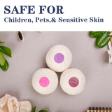 Wool Dryer Balls 6PCS Pure Organic Laundry Wool Tumble Dryer Ball Reusable Natural Fabric Softener Reduce Wrinkles and Drying Time