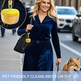 2 Pieces Portable Mini Lint Rollers for Dog Cat Hair, Washable Hair Remover for Cleaning Various Dust and Debris, Sticky Roller Reusable Lint Remover