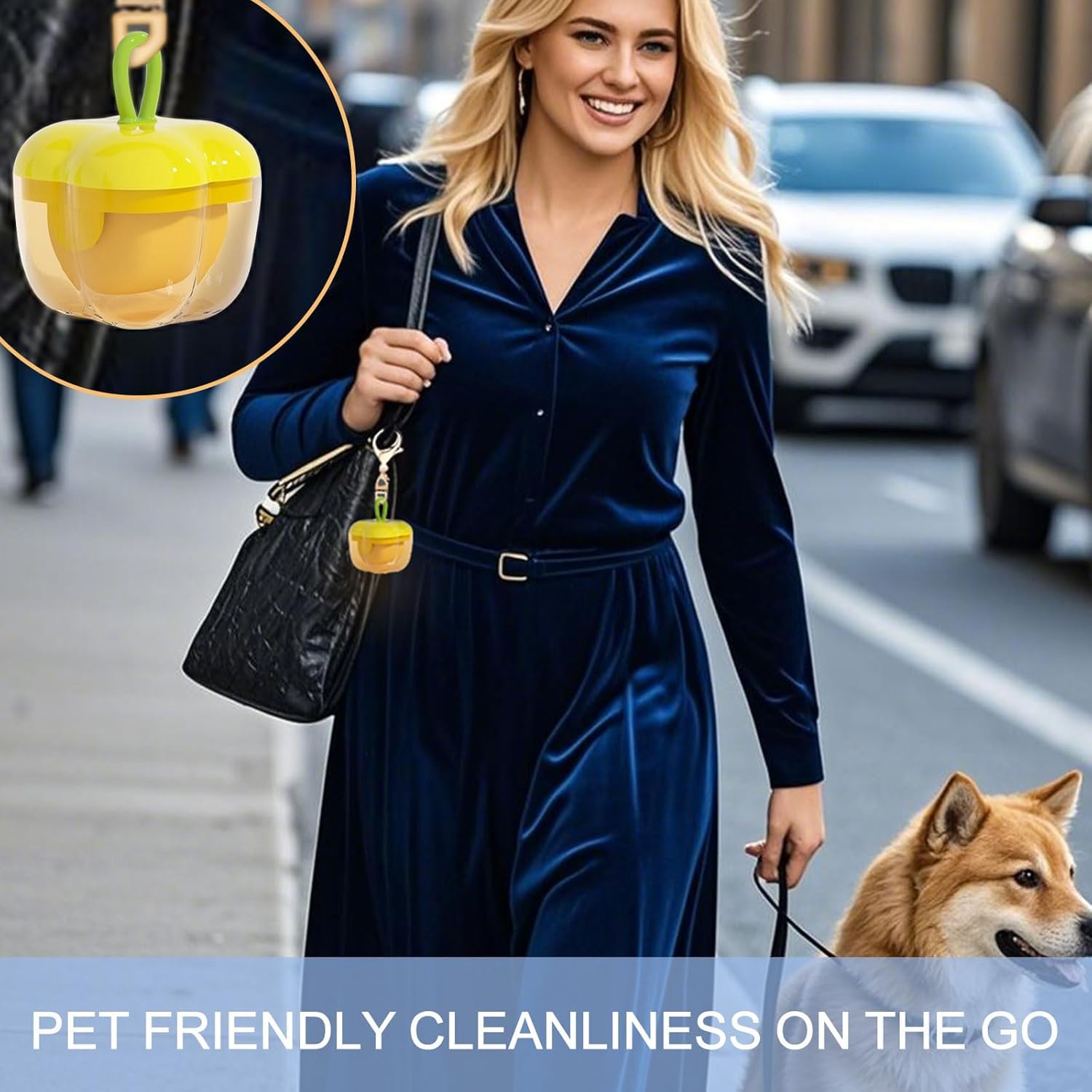 2 Pieces Portable Mini Lint Rollers for Dog Cat Hair, Washable Hair Remover for Cleaning Various Dust and Debris, Sticky Roller Reusable Lint Remover