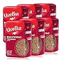 Uvelka Buckwheat Groats 800 Gram, Pack of 6