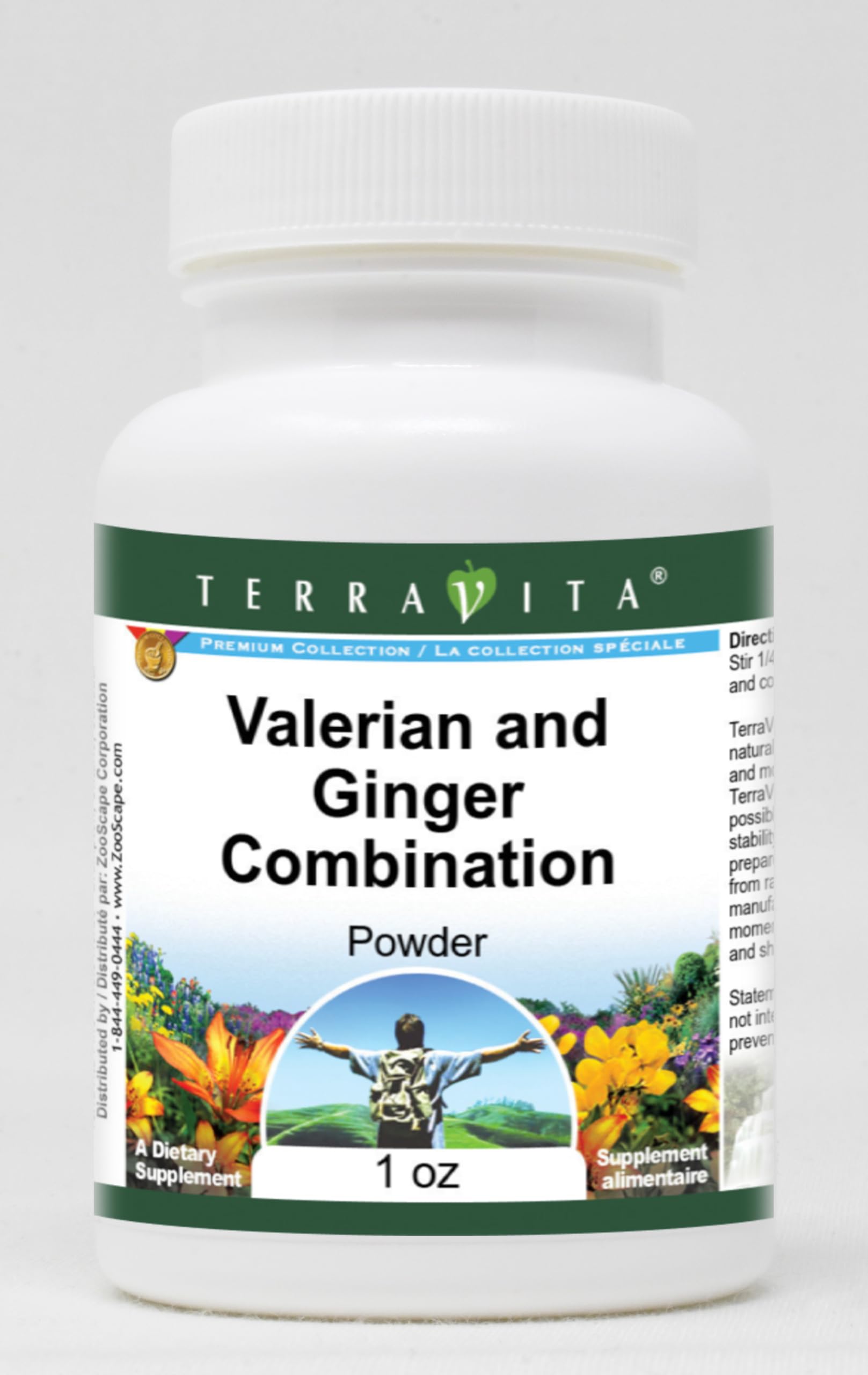 Valerian and Ginger Combination Powder (1 oz, ZIN: 513494) - 3 Pack