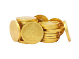 The Dreidel Company Hanukkah Gelt, Nut-Free, Belgian Coins, Foil Wrapped Gold Coins, Kosher Chanukah Gelt (1 Pound)