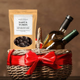 Santa Turds Dark Chocolate Almonds - Kepperton Gourmet Candy Gag Gifts for Men - Funny Holiday Candy for Teens, Christmas Stocking Fillers