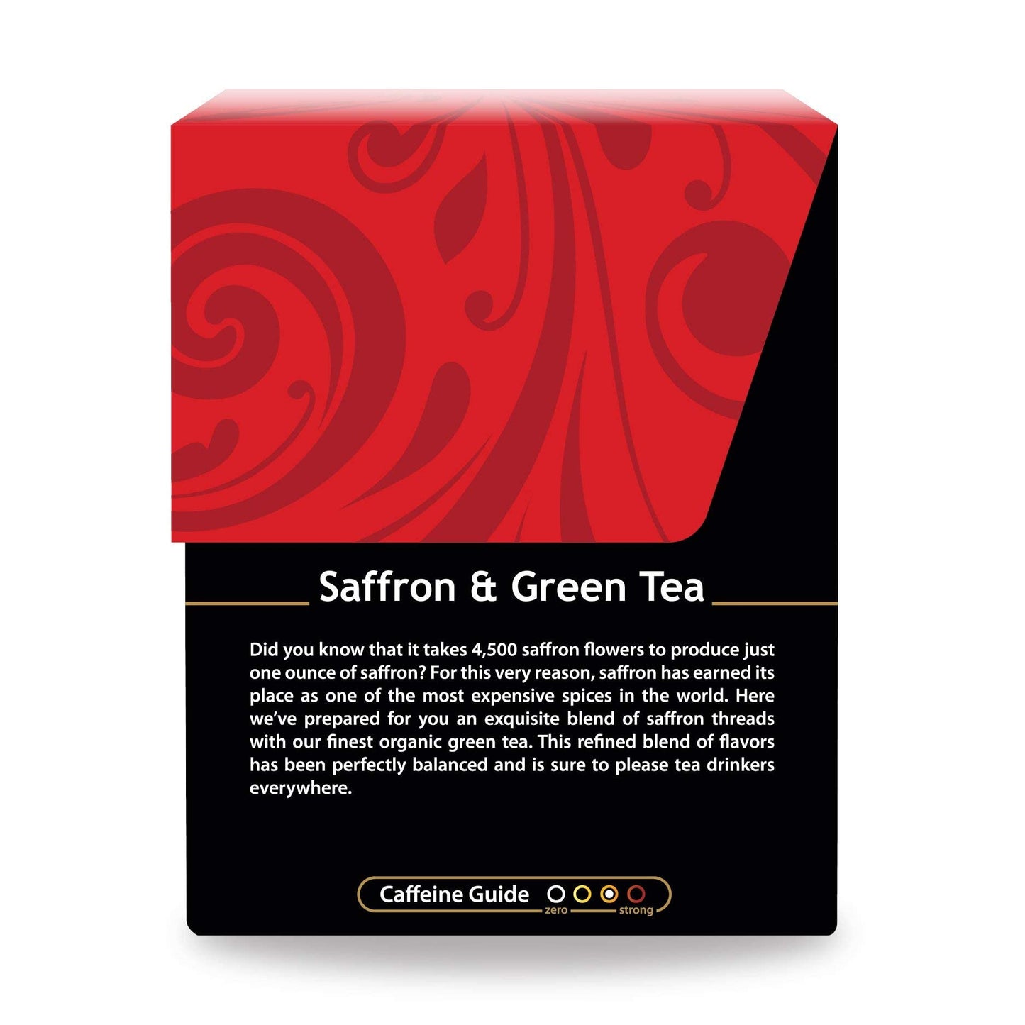 Buddha Teas - Saffron & Green Tea - For Health & Wellbeing - Wild Crafted Tea - With Antioxidants & Minerals - Clean Ingredients - Caffeinated - OU
