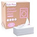 Laundry Detergent Sheets, Travel Laundry Detergent Sheets 300 Loads Eco-friendly Plastic-Free Washing Detergent Sheet with Frensh Linen Scent