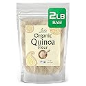 Jiva Organics Premium Quinoa Flour 2 LB Bag - Non GMO