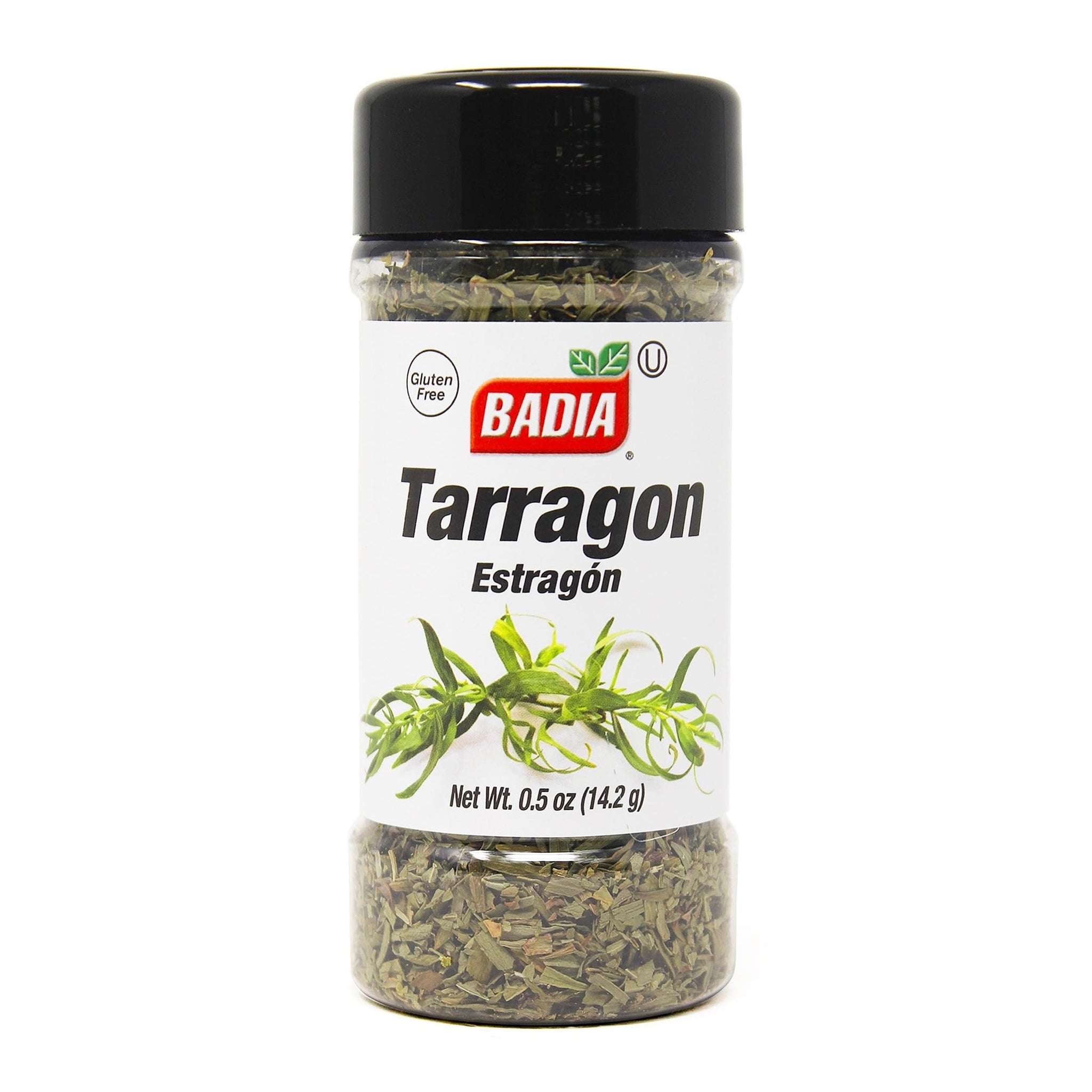 Badia Tarragon 0.5 oz - Aromatic & Sweet, French-Inspired Flavor, Dried Tarragon Leaves, Gluten Free & Kosher