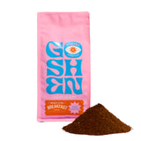 Goshen Coffee Roasters Ground Bean Bright Eyed Breakfast Blend | Light Roast, Brewed or Espresso | Award-Winning - Natural and Washed | Vibrant