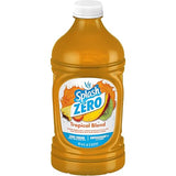 V8 Splash Zero Sugar Tropical Blend Flavored Beverage, 64 fl oz Bottle