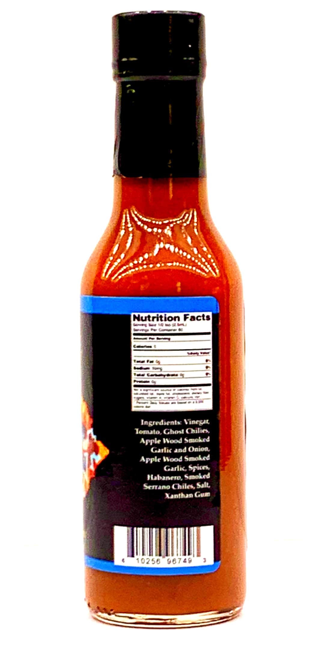 Wicked Tickle The Defibrillator Ghost Pepper Hot Sauce, 5 oz