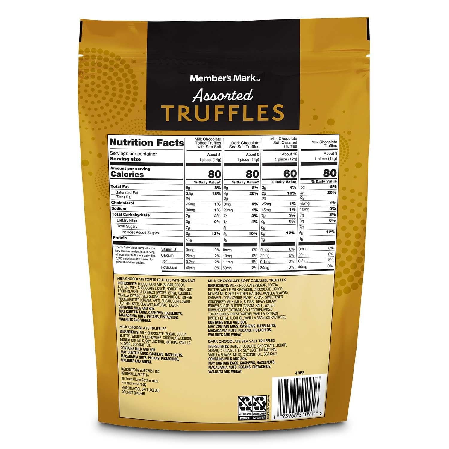 Member's Mark Assorted Chocolate Truffles, 16.5 Ounce