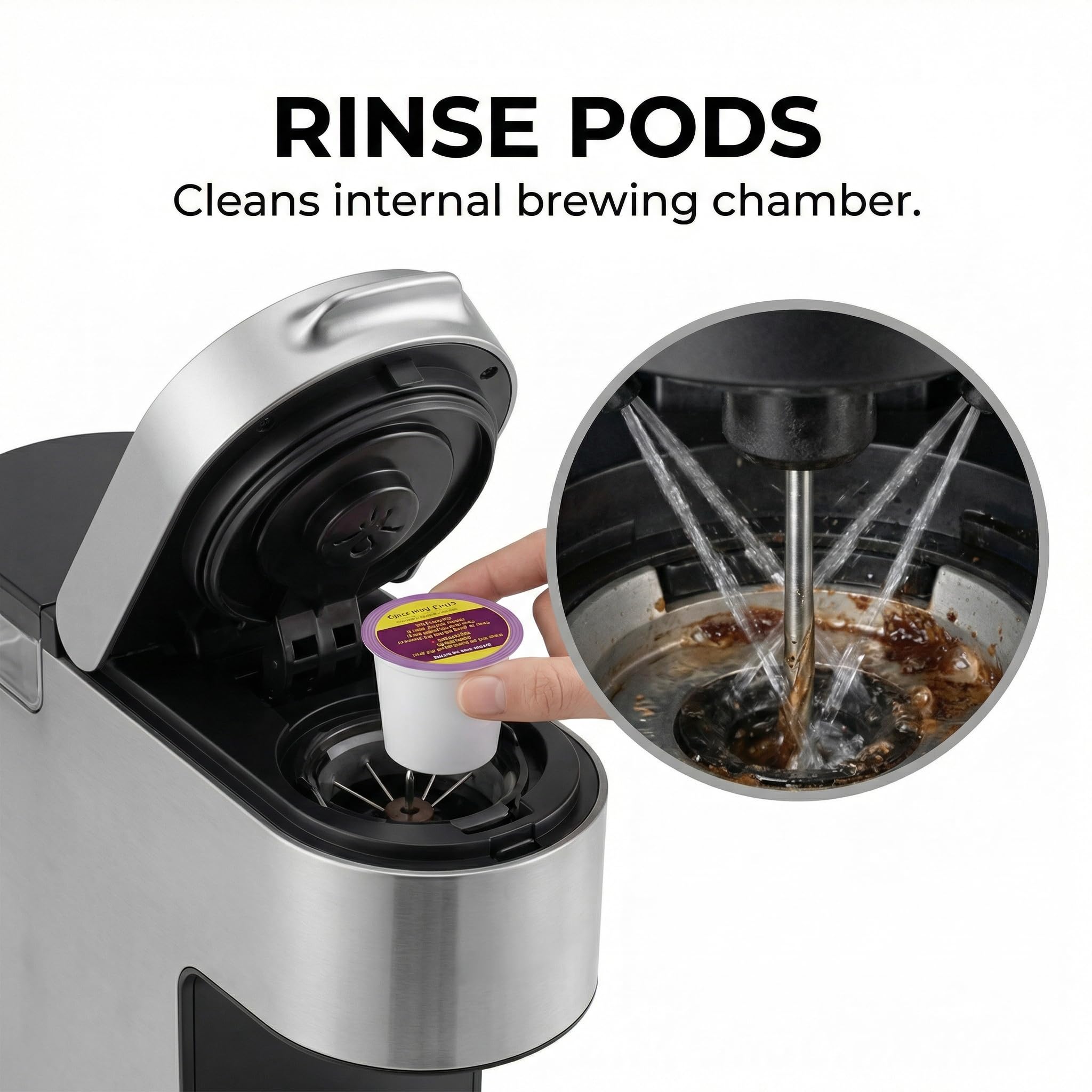 Viskeysta 6-Month Maintenance Kit for Keurig: 2 Descalers + 4 Filters + 8 Cleaning Pods, Compatible with Keurig Classic/1.0/2.0 K-Cup Coffee Makers
