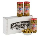 Santa Barbara 3pk Garlic Stuffed, Jalapeno Stuffed & Blue Cheese Stuffed 5oz each