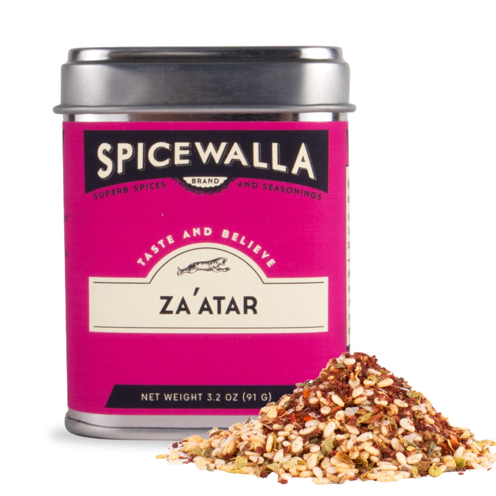 Spicewalla Zaatar Spice | Non-GMO, No MSG, Gluten Free | Middle Eastern Zatar, Zahtar Spice