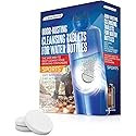 Tumbler Water Bottle Cleaning Tablets - All Natural Ingredient, Great for All Stainless, Plastics, Ceramic and Glass Drinking Containers, Individually