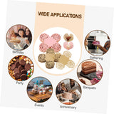 GRIRIW 100pcs Rose Design Chocolate Cups Mini Cupcake Liners for Weddings Birthdays and Parties Elegant Truffle Wrappers