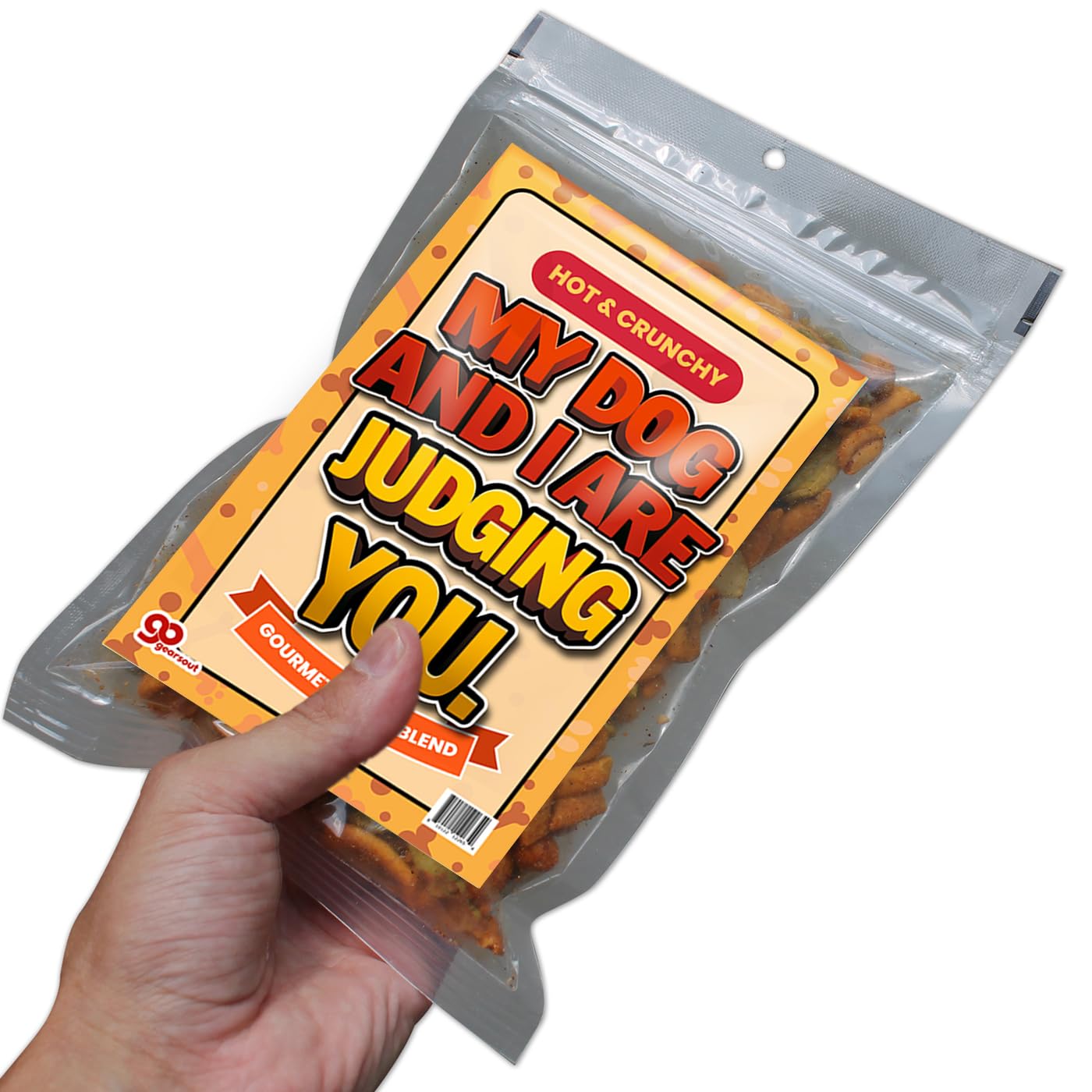Snack Mix My Dog and I Judge You - Savory Nuts - Gourmet Delight - Perfect for On-the-Go Energy Boost and Guilt-Free Indulgence