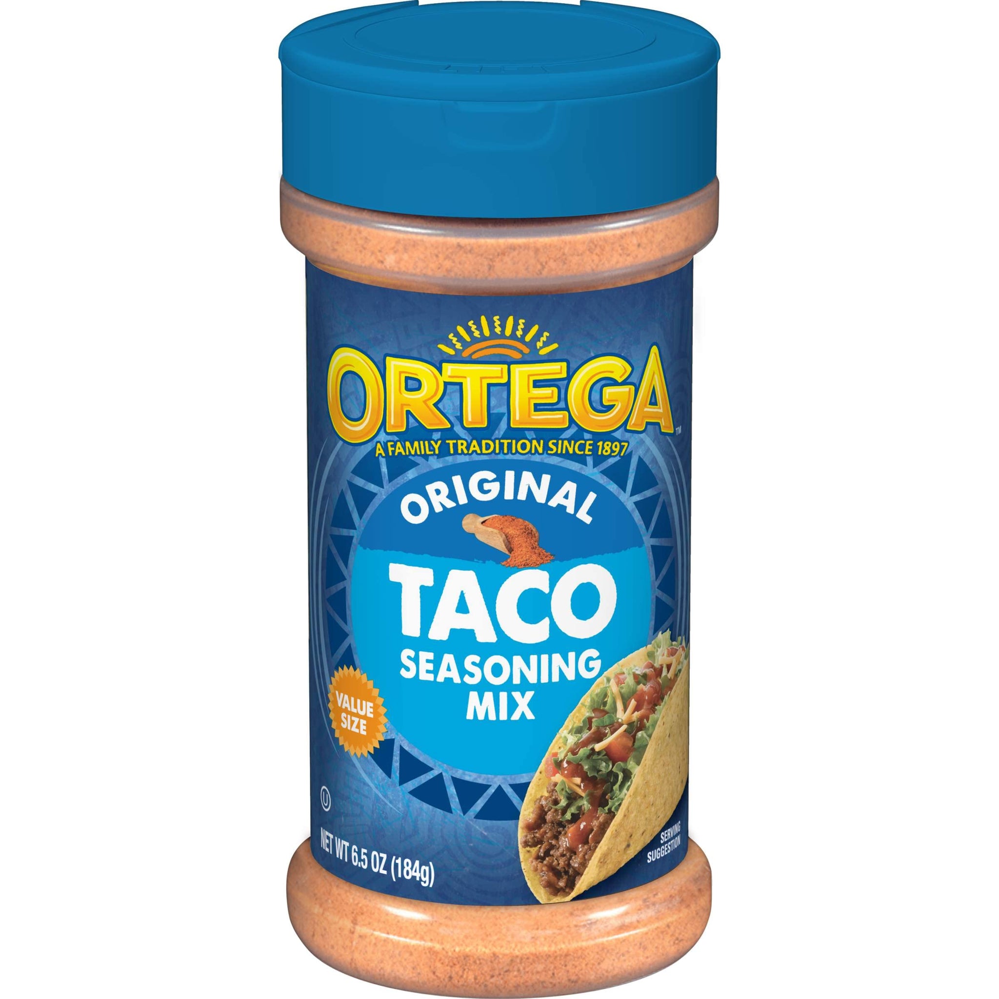 Ortega Seasoning Mix, Taco Seasoning, 6.5 Ounce (Pack of 12)