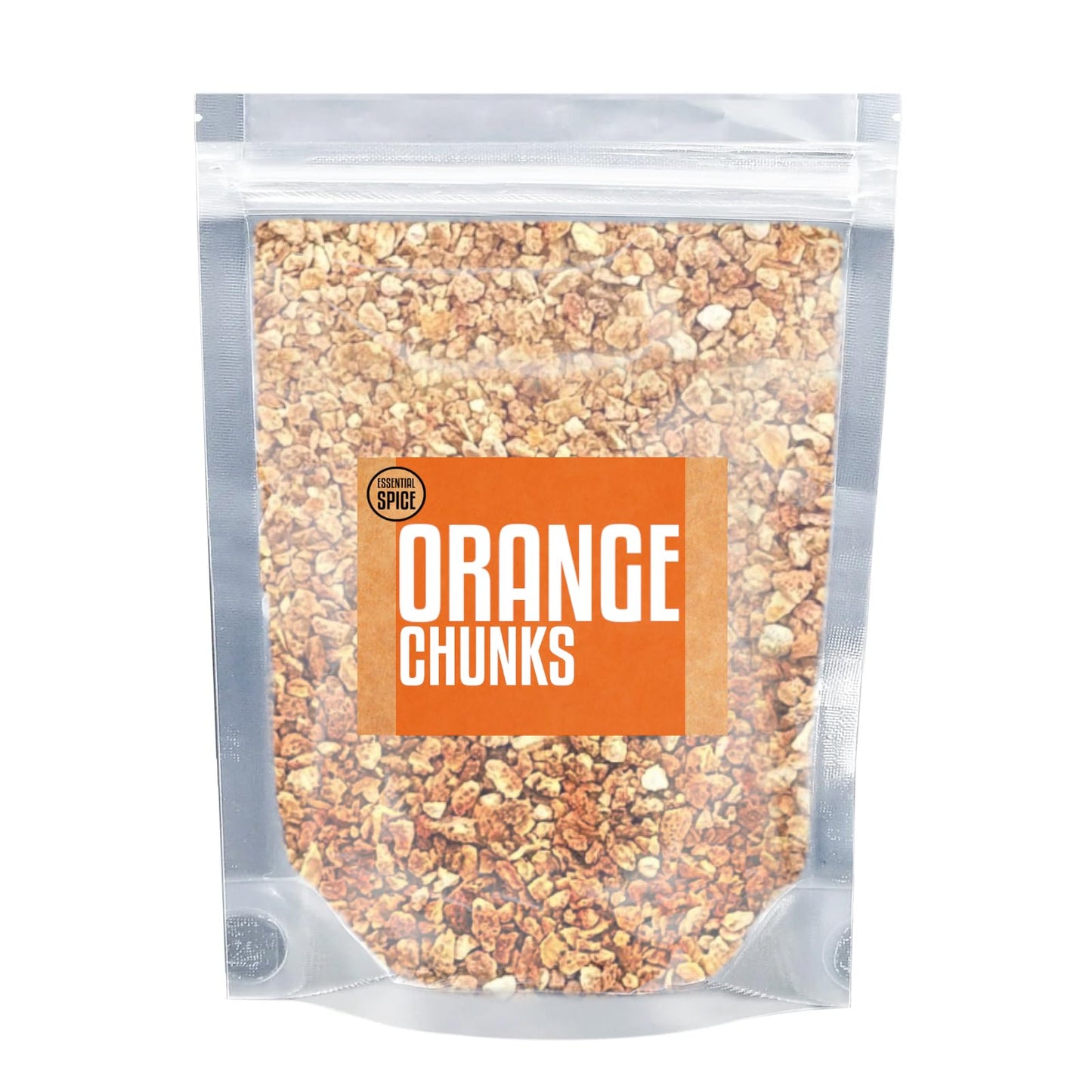 Essential Spice Orange Peel Chunks, 90 oz - Bright, Citrus & Slightly Bitter Flavor - Dried Orange Peel for Baking, Teas, Cocktails & Spice Blends