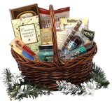 Gift Basket Village: 'Tis the Season - Deluxe Holiday Gourmet Basket with Festive Treats & Decor