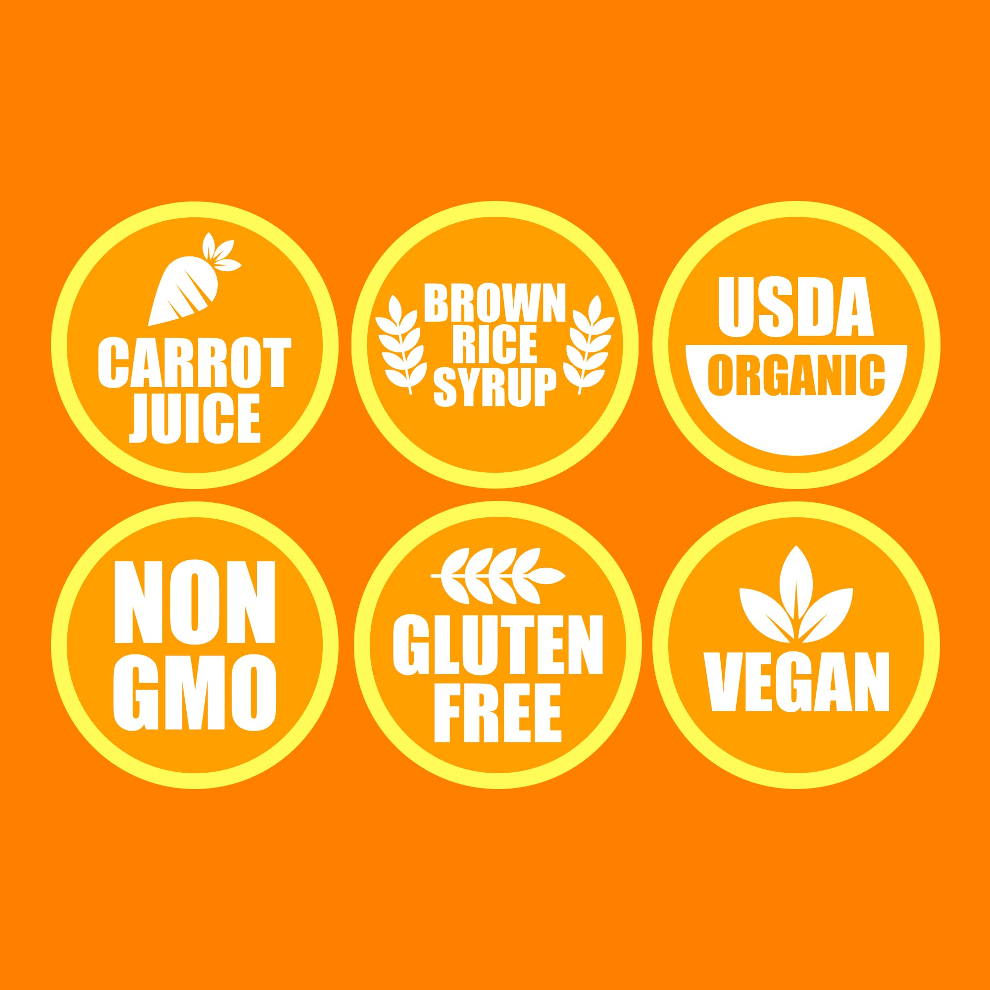 Hallelujah Diet Max Organic Carrot Juice Powder - Made with Pure Organic Carrot Juice, No Artificial Sweeteners, Vegan, Gluten Free, 8.8oz