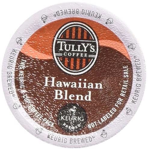 Tully's Coffee Hawaiian Blend 12 KCups 4.8 Oz