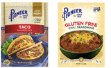Pioneer Gluten Free Gravy & Seasoning Mixes - 2 packages (Taco & Chili)