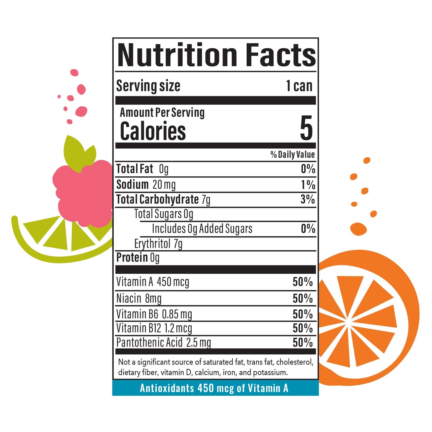 BUBBL'R twisted elix'r, Antioxidant Sparkling Water with Natural Caffeine, 0g Sugar, Gluten Free, All Natural Flavors, 12 Fl Oz Cans, 12 Count