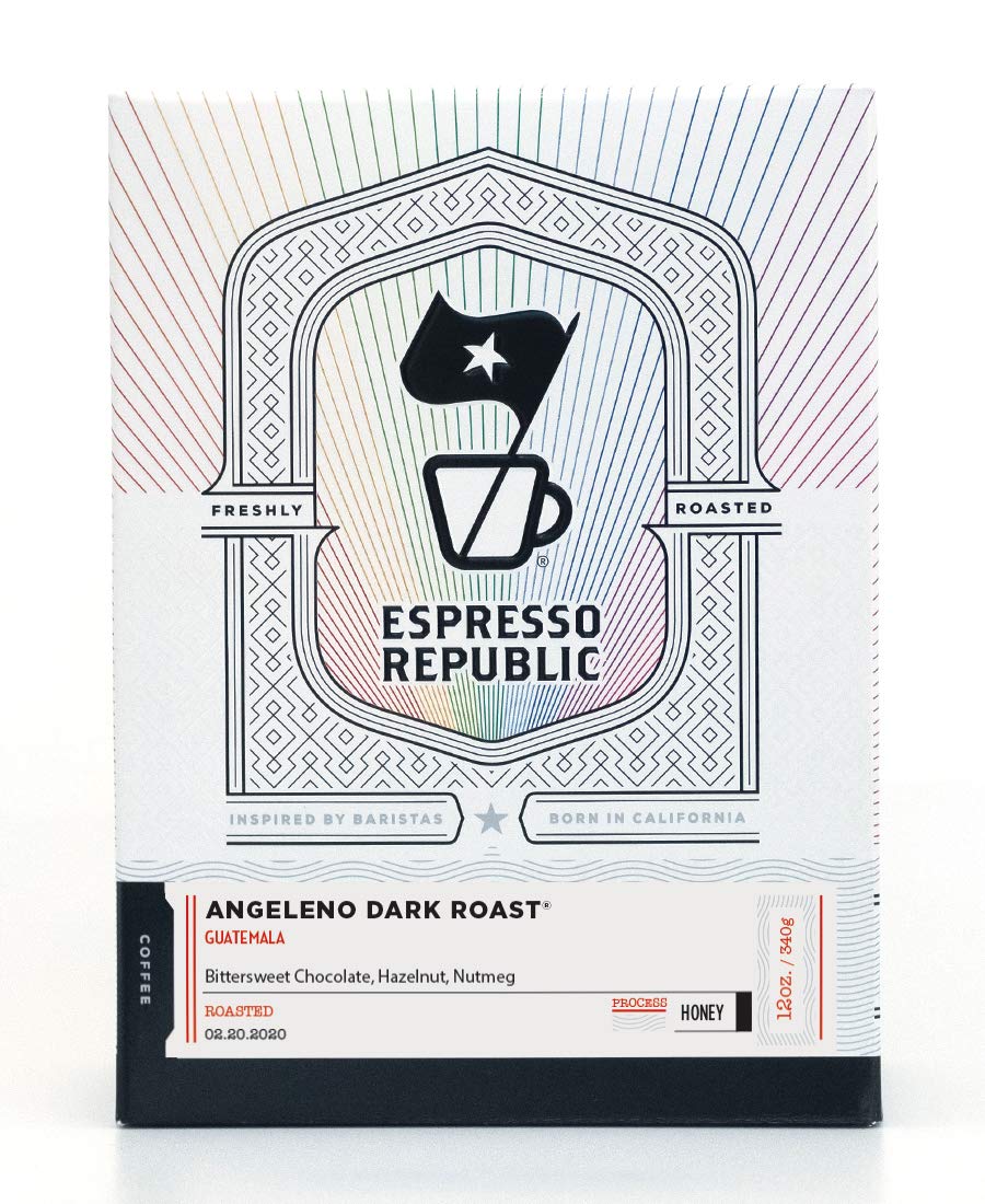Espresso Republic - Angeleno Dark Roast® - Specialty Coffee - 12oz Whole Bean