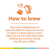 BIGGBY® Espresso Whole Bean Coffee, 12oz Bag, Dark Roasted