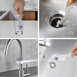 Asltw Small Scrub Brush Set, 6 pcs Cleaning Brush for Window Tracks, Grout, Corners and Crevices, Angled Bristles for Deep Cleaning, Multi Purpose