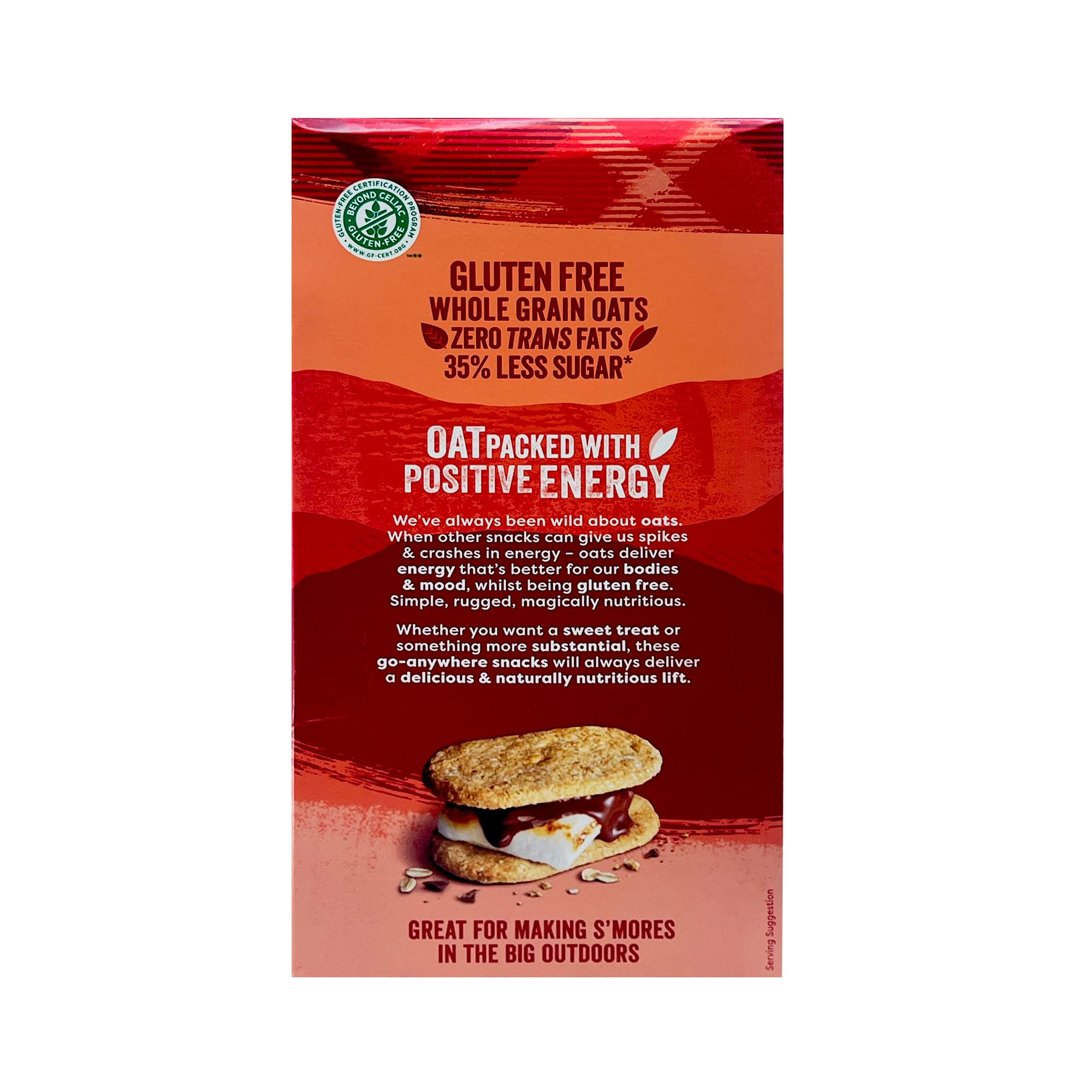 Oatmeal Grahams Gluten Free 5.64 Ounces (Case of 12)