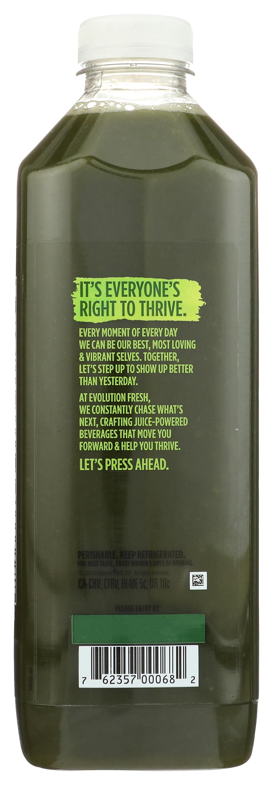 Evolution Fresh, Juice Superfruit Greens Organic, 44 Fl Oz